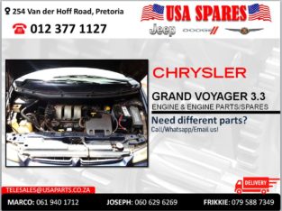 CHRYSLER GRAND VOYAGER 3.3 USED & NEW ENGINE & ENGINE SPARES