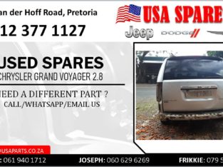CHRYSLER GRAND VOYAGER 2.8 USED SPARES/PARTS