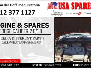 DODGE CALIBER 2.0/1.8 USED ENGINE & ENGINE SPARES/PARTS