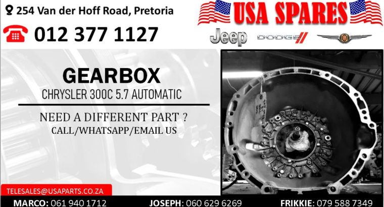 CHRYSLER 300C 6.4/6.1/5.7 AUTOMATIC USED GEARBOX