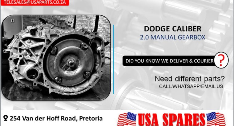 DODGE CALIBER 2.0 MANUAL TRANSMISSION