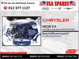 CHRYSLER NEON 2.0 USED & NEW ENGINE & ENGINE SPARES