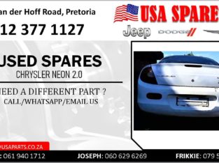 CHRYSLER NEON 2.0 USED SPARES/PARTS