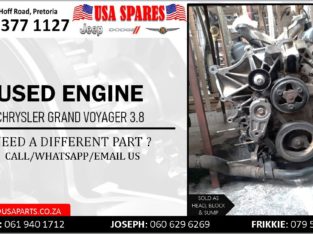 CHRYSLER GRAND VOYAGER 3.8 USED PETROL ENGINE