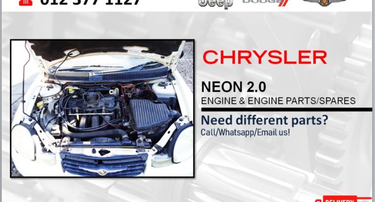 CHRYSLER NEON 2.0 USED & NEW ENGINE & ENGINE SPARES