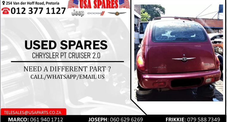 CHRYSLER PT CRUISER 2.0 USED SPARES/PARTS