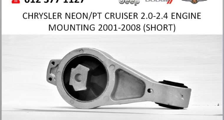 NEW!!! CHRYSLER NEON/PT CRUISER 2.0/2.4 ENGINE MOUNTINGS 2001-08