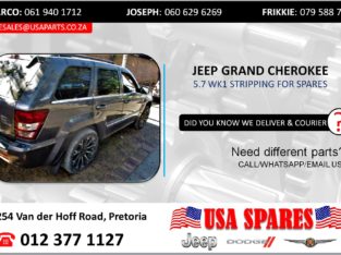JEEP GRAND CHEROKEE 5.7 STRIPPING FOR USED SPARES/PARTS