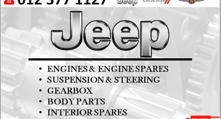 JEEP NEW & USED SPARES/PARTS FOR SALE