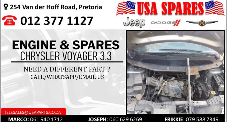CHRYSLER VOYAGER 3.3 USED ENGINE & ENGINE SPARES/PARTS