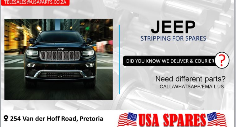 JEEP STRIPPING FOR USED SPARES/PARTS