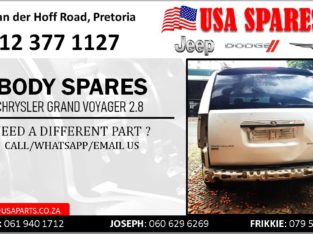 CHRYSLER GRAND VOYAGER 2.8 2008-15 BODY SPARES/PARTS
