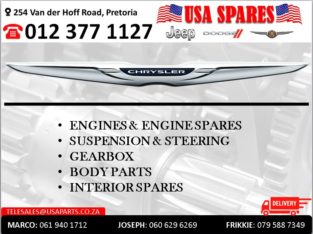 CHRYSLER NEW & USED SPARES/PARTS FOR SALE
