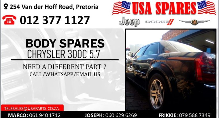 CHRYSLER 300C 5.7 2005-2010 BODY SPARES/PARTS