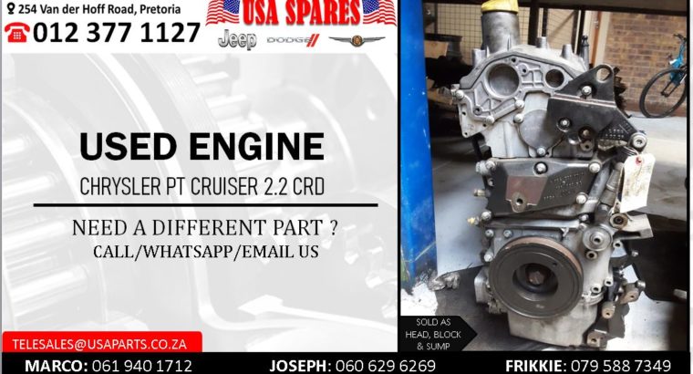 CHRYSLER PT CRUISER 2.2 USED DIESEL ENGINE