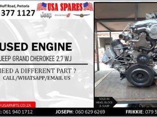 JEEP GRAND CHEROKEE 2.7 WJ USED DIESEL ENGINE