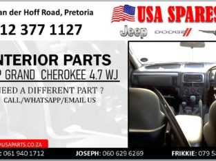 JEEP GRAND CHEROKEE 4.7 WJ NEW & USED INTERIOR SPARES/PARTS