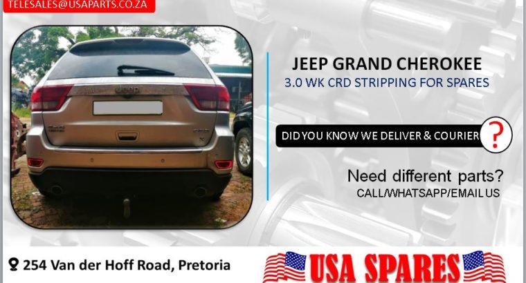 JEEP GRAND CHEROKEE 3.0 2013 STRIPPING FOR SPARES