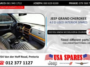 JEEP GRAND CHEROKEE 4.0 ZJ USED INTERIOR SPARES/PARTS