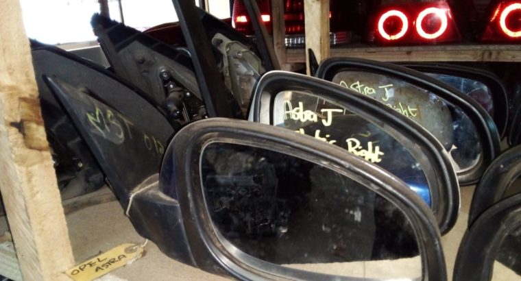 Door mirrors for sale on opel chev suzuki and haval