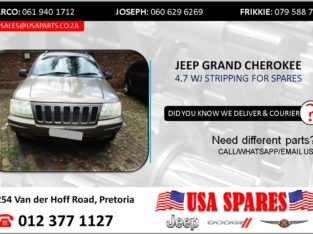 JEEP GRAND CHEROKEE 4.7 WJ 2003 STRIPPING FOR SPARES