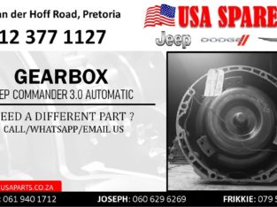 JEEP COMMANDER 3.0 AUTOMATIC USED GEARBOX