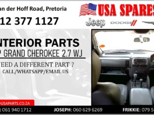JEEP GRAND CHEROKEE 2.7 WJ NEW & USED INTERIOR SPARES/PARTS