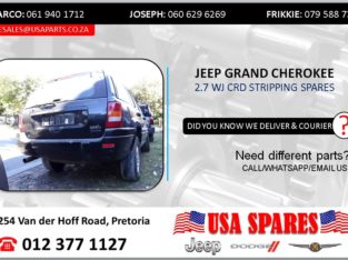 JEEP GRAND CHEROKEE 2.7 WJ 2004 STRIPPING FOR SPARES