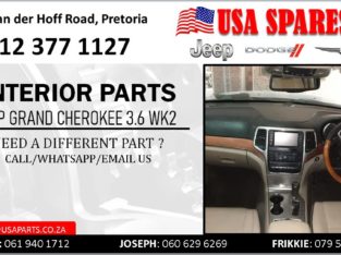 JEEP GRAND CHEROKEE 3.6 WK2 NEW & USED INTERIOR SPARES/PARTS