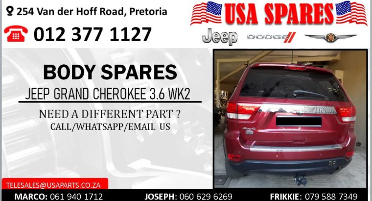 JEEP GRAND CHEROKEE 3.6/3.0 2011-19 BODY SPARES/PARTS