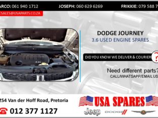 DODGE JOURNEY 3.6 USED ENGINE SPARES/PARTS