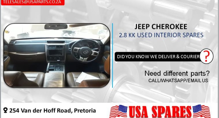 JEEP CHEROKEE 2.8 KK USED INTERIOR SPARES/PARTS