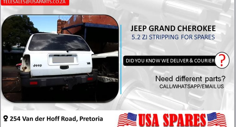 JEEP GRAND CHEROKEE 5.2 ZJ 1996 STRIPPING FOR SPARES
