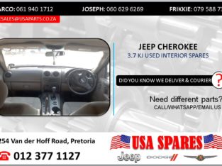 JEEP CHEROKEE 3.7 KJ USED INTERIOR SPARES/PARTS