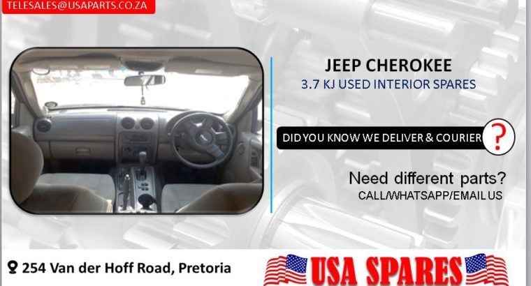 JEEP CHEROKEE 3.7 KJ USED INTERIOR SPARES/PARTS