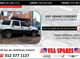 JEEP GRAND CHEROKEE 5.2 ZJ STRIPPING FOR USED SPARES/PARTS