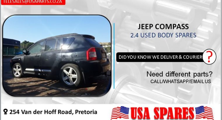 JEEP COMPASS 2.4 USED BODY SPARES/PARTS