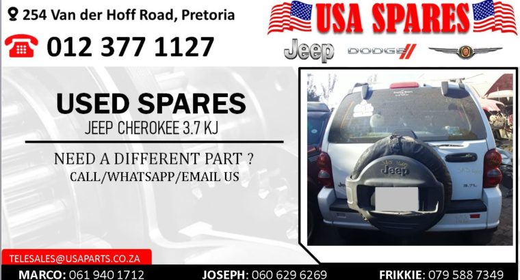 JEEP CHEROKEE 3.7 KJ USED SPARES/PARTS