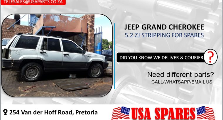 JEEP GRAND CHEROKEE 5.2 ZJ STRIPPING FOR USED SPARES/PARTS