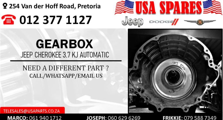 JEEP CHEROKEE 3.7 KJ AUTOMATIC USED GEARBOX