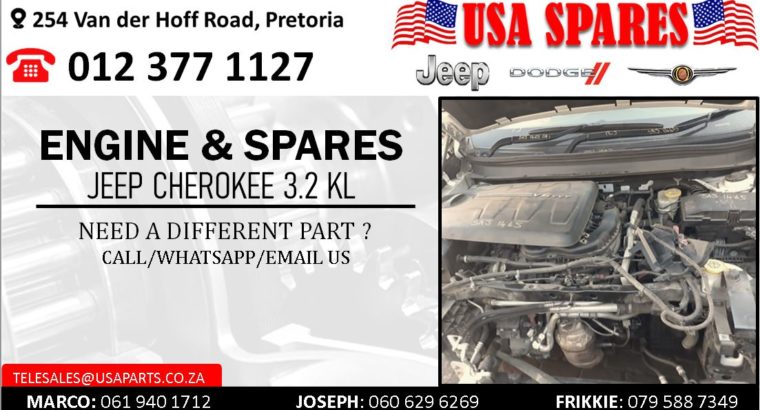 JEEP CHEROKEE 3.2 KL USED ENGINE & ENGINE SPARES/PARTS