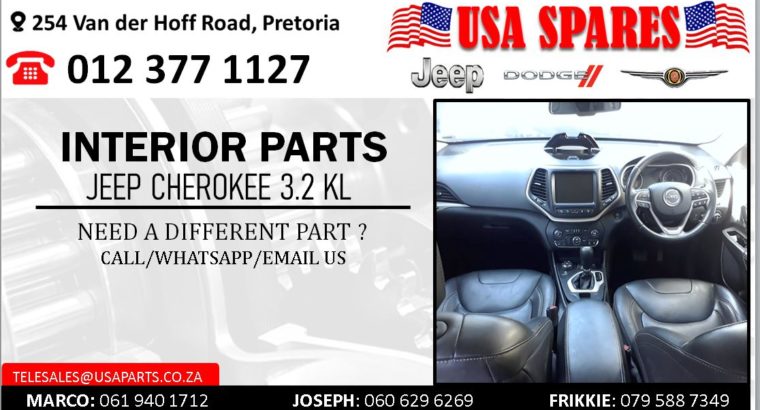JEEP CHEROKEE 3.2 KL NEW & USED INTERIOR SPARES/PARTS