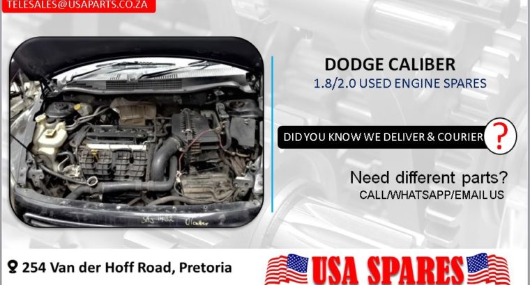 DODGE CALIBER 1.8/2.0 USED ENGINE SPARES/PARTS