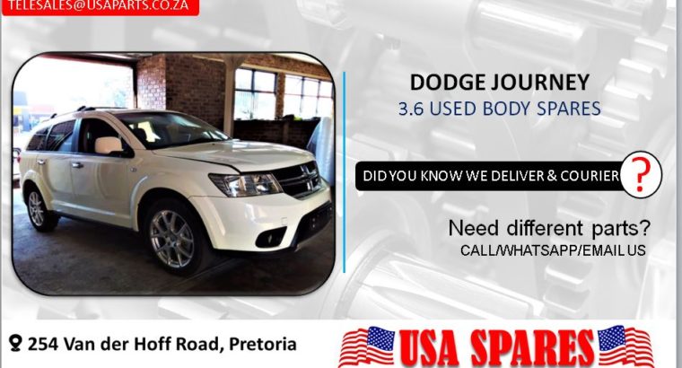 DODGE JOURNEY 3.6 USED BODY SPARES/PARTS
