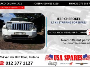 JEEP CHEROKEE 3.7 KK 2012 STRIPPING FOR SPARES