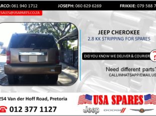 JEEP CHEROKEE 2.8 KK 2012 STRIPPING FOR SPARES