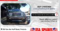 JEEP CHEROKEE 2.8 KK STRIPPING FOR USED SPARES/PARTS