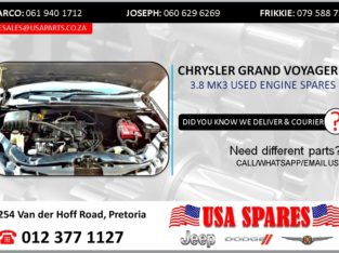 CHRYSLER GRAND VOYAGER 3.8 USED ENGINE SPARES/PARTS