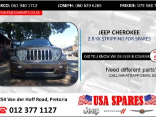 JEEP CHEROKEE 2.8 KK STRIPPING FOR USED SPARES/PARTS