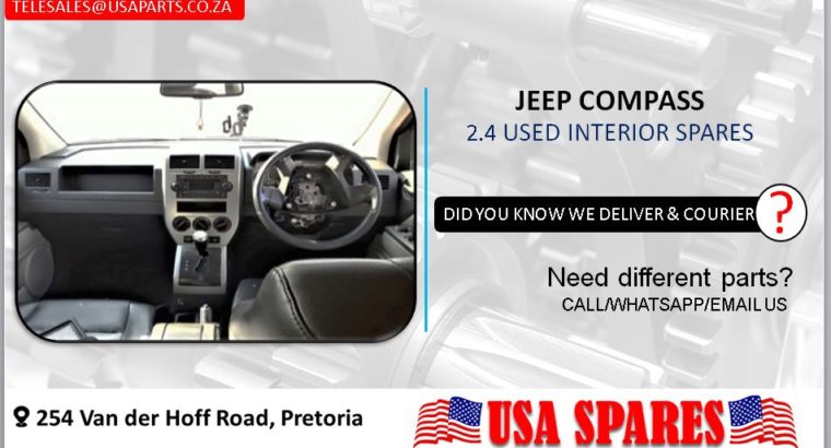 JEEP COMPASS 2.4 USED INTERIOR SPARES/PARTS